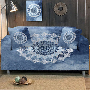 Bali Blue Surf Sofa Cover - Beddingify