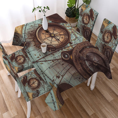 Image of The World Wanderer Tablecloth - Beddingify