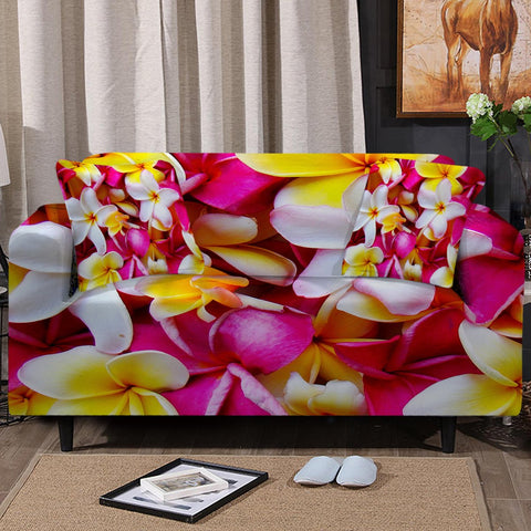 Image of Frangipani Sofa Cover - Beddingify