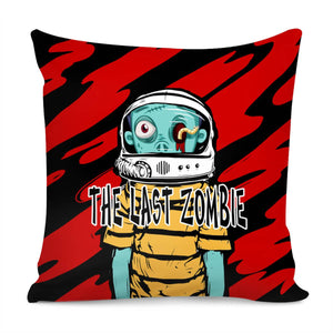 Zombies And Words Pillow Cover