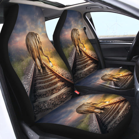 Image of Elephant SWQT1891 Car Seat Covers