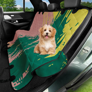 Rose Tan, Ultramarine Green & Green Sheen Pet Seat Covers