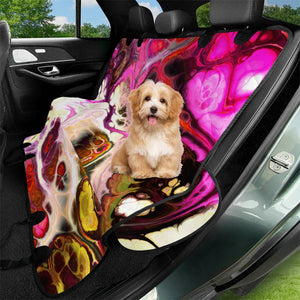 Colorful Marble Design Pet Seat Covers