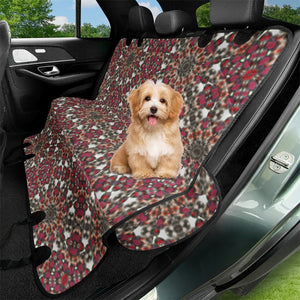 Stylized Geometric Ornate Seamless Pattern Pet Seat Covers