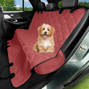 Bitter Sweet Shimmer Red Pet Seat Covers