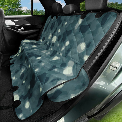 Image of Abstract Texture Surface Print Pet Seat Covers