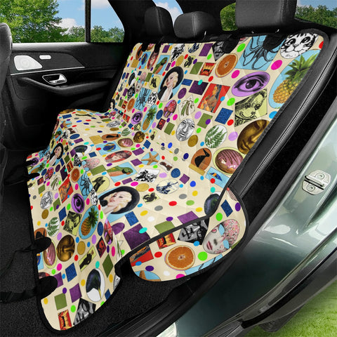 Image of It'S Mad, Mad, Mad World (Beige) Pet Seat Covers