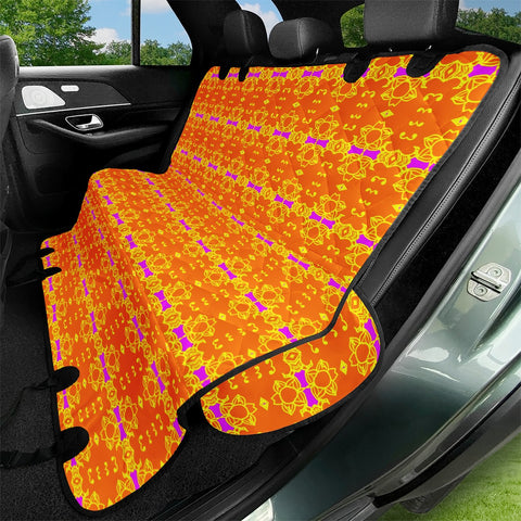 Image of Orange Pet Seat Covers