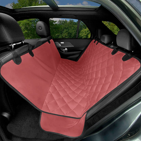 Image of Bitter Sweet Shimmer Red Pet Seat Covers