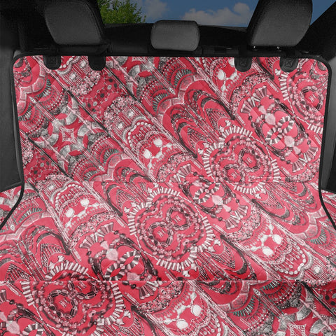 Image of Fancy Ornament Pattern Design Pet Seat Covers