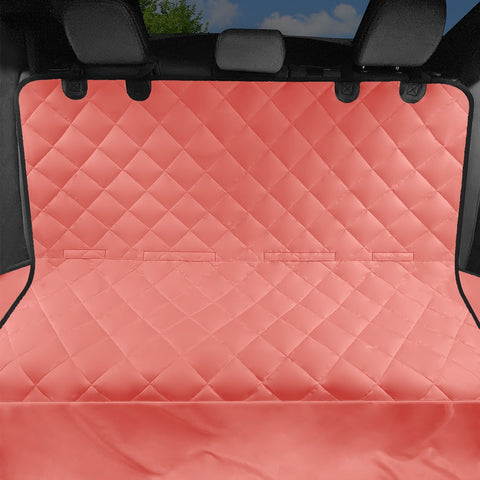 Image of Tea Rose Red Pet Seat Covers