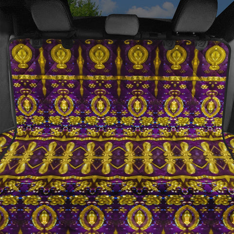 Image of Fancy Ornate Pattern Mosaic Pet Seat Covers