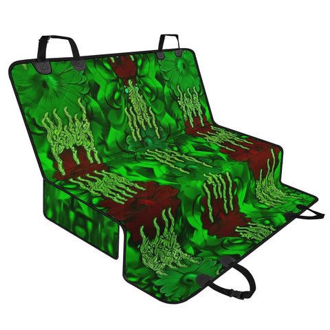 Image of Forest Of Colors And Calm Flowers On Vines Pet Seat Covers