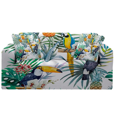 Image of Tropical Rainforest Sofa Cover - Beddingify