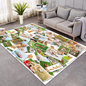 Golden Retriever Pictures SWDD5237 Rug