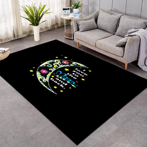Image of I Love You To The Moon And Back  SWDD5459 Rug