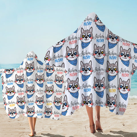 Image of Swag Fashion Husky Collection SWLS6211 Hooded Towel