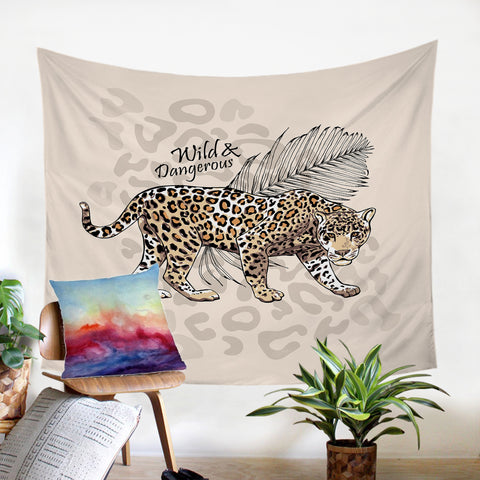 Image of Wild Leopard SW2518 Tapestry