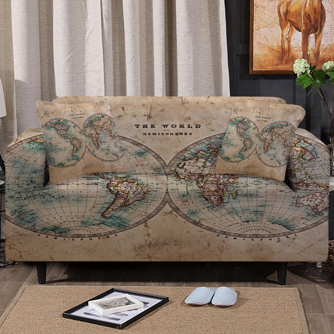 Image of The World Sofa Cover - Beddingify