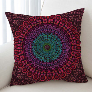 Atomic Mandala Motif Cushion Cover - Beddingify