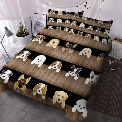 Image of Love My Dog Bedding Set - Beddingify