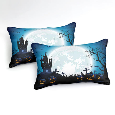 Image of Halloween Dark Castle Bedding Set - Beddingify