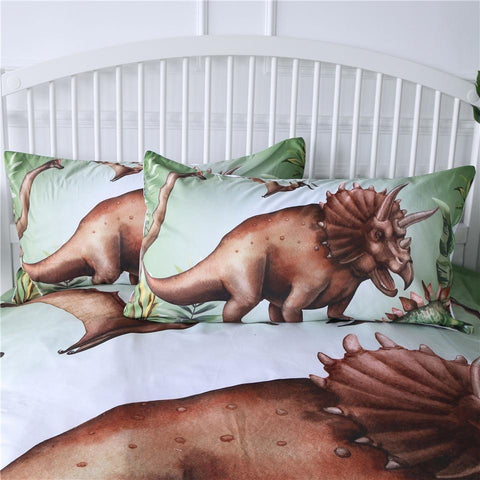 Image of Jurassic Dinosaur Park Bedding Set - Beddingify