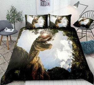 3D Dinosaur Bedding Set - Beddingify