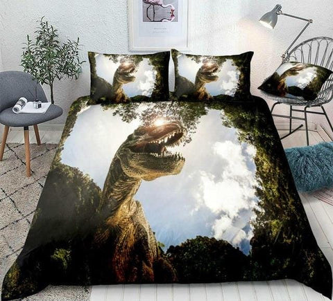 Image of 3D Dinosaur Bedding Set - Beddingify