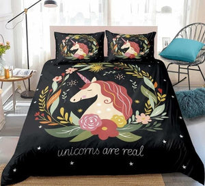 Unicorn Pattern Bedding Set - Beddingify