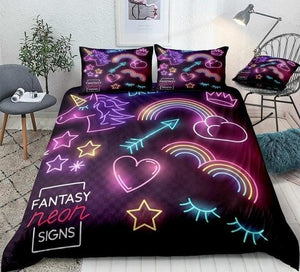 Luminous Unicorn Bedding Set - Beddingify