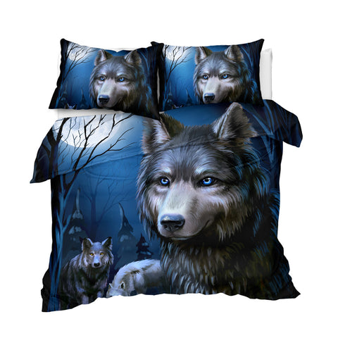 Image of Wolf Art Bedding Set - Beddingify