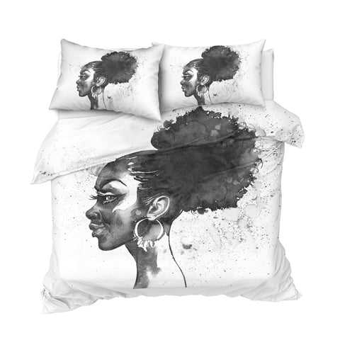 Image of Black Woman Bedding Set - Beddingify