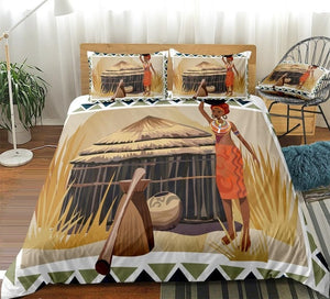 African Wife Bedding Set - Beddingify