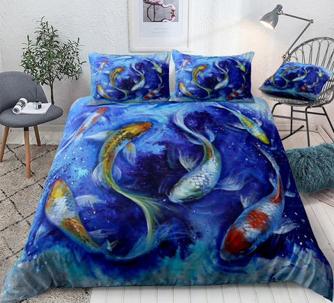Image of Koi Fish Bedding Set - Beddingify