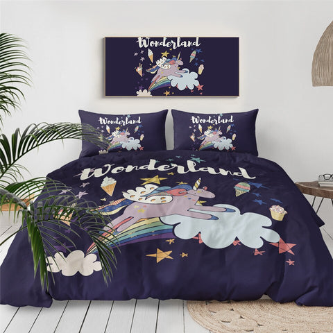 Image of Wonderland Unicorn Bedding Set - Beddingify