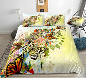 Boho Butterfly Bedding Set - Beddingify