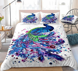 Peacock Bedding Set - Beddingify