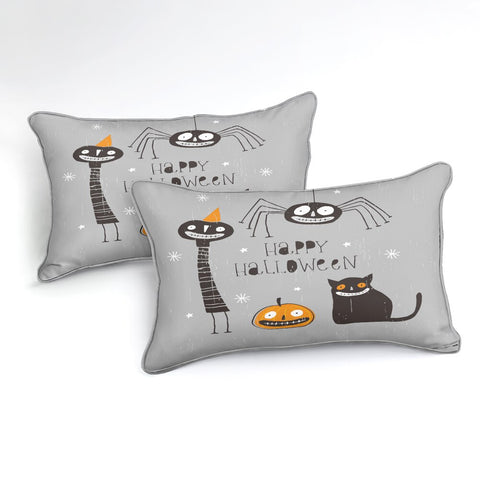Image of Cartoon Halloween Bedding Set - Beddingify