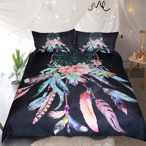 Image of Six Colors Dreamcatcher Bedding Set - Beddingify