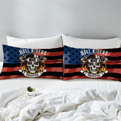 Image of Hell Rider Chopper Pillowcase