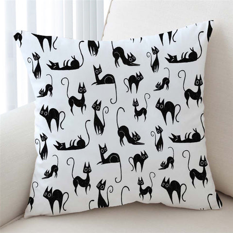 Image of Cat Moments Cushion Cover - Beddingify