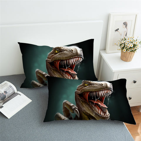 Image of 3D T-rex Pillowcase