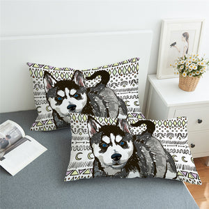 Baby Husky Pillowcase