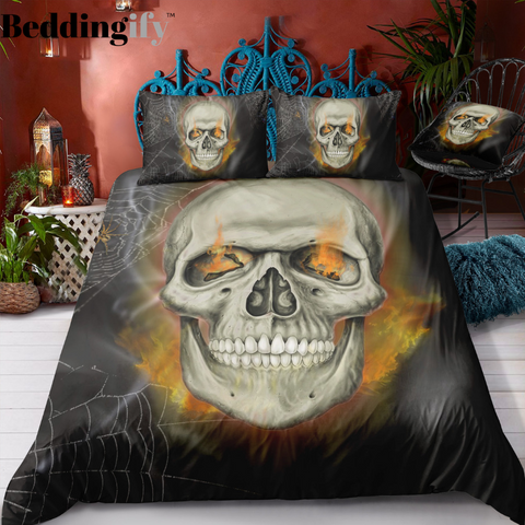 Image of D7 Skull Bedding Set - Beddingify