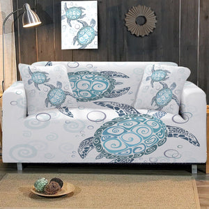 The Sea Turtle Twist Sofa Cover - Beddingify
