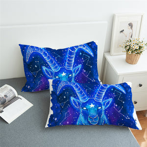 Blue Aries Pillowcase