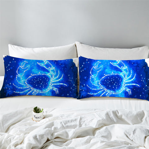 Image of Blue Cancer Pillowcase