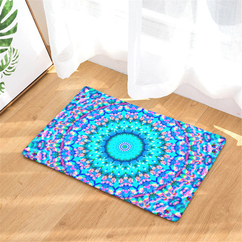 Image of Blue Pupil Door Mat