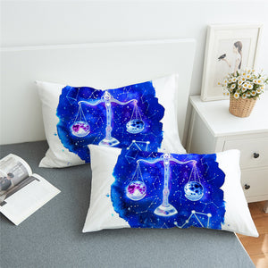 Blue Libra Pillowcase